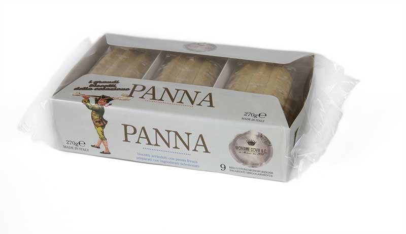 Biscottoni con Panna (confezione da 9 pezzi)
