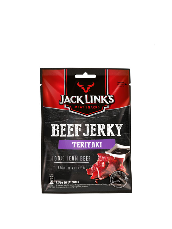 Beef Jerky Jack Link's Teriyaki (Confezione da 25 grammi)